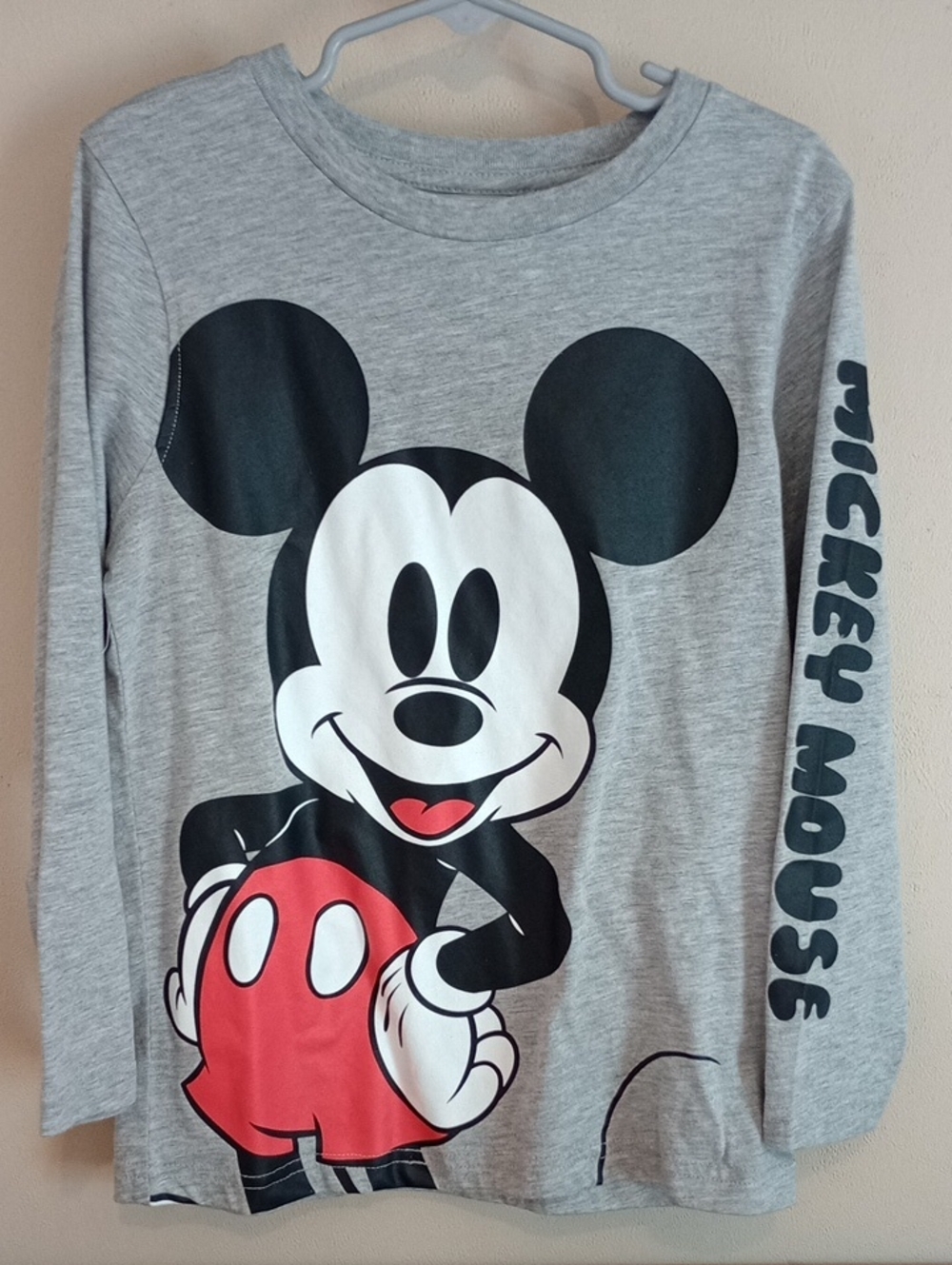 Classic Mickey Mouse 🐭 Boys Classic Graphic Long Sleeve Shirt